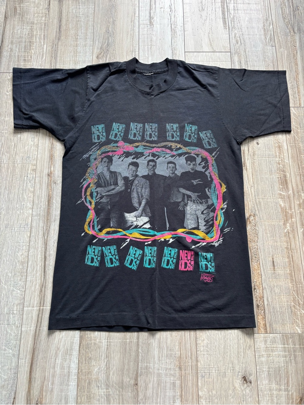 Vintage 90s New Kids on the Block graphic tee